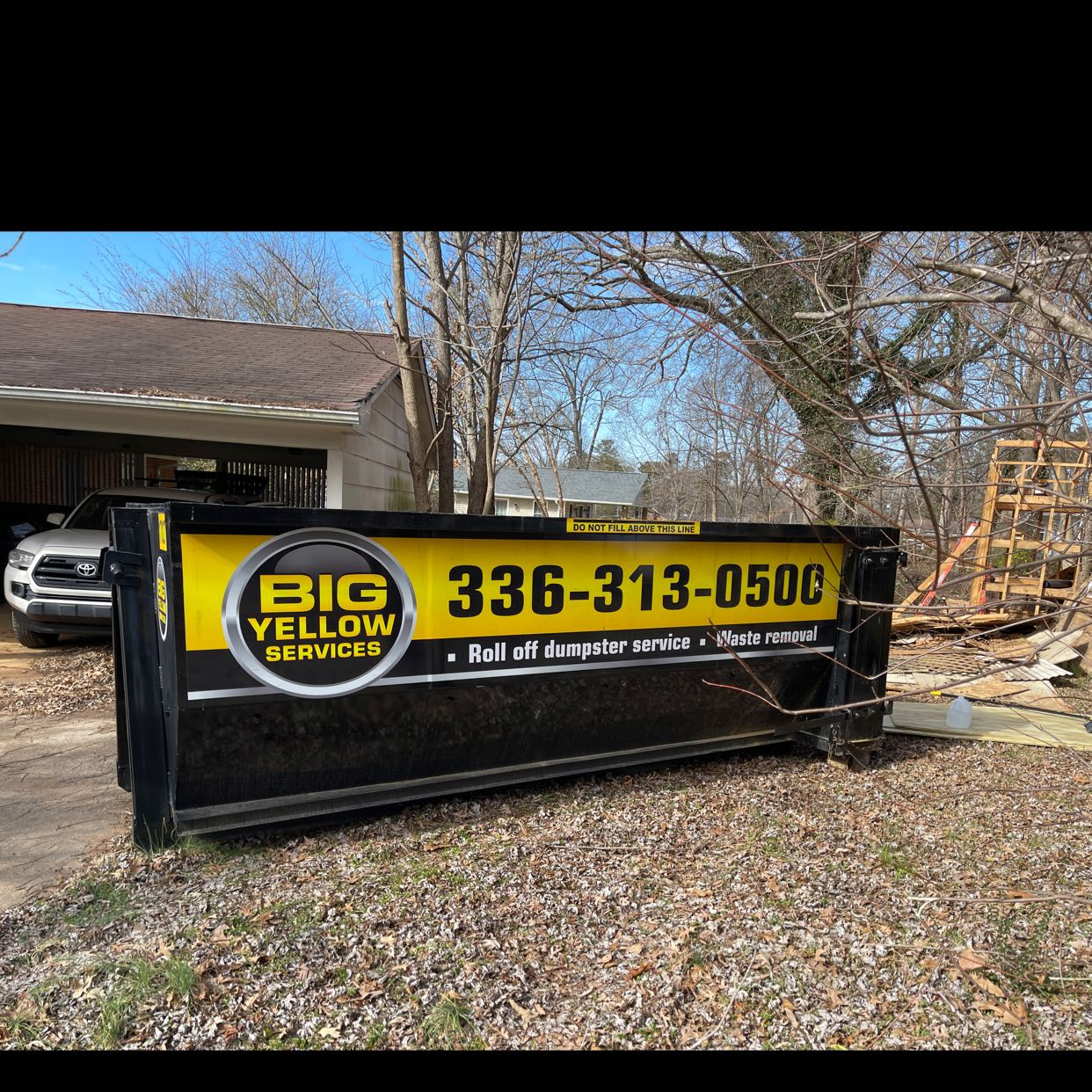 Glen Oaks Road Burlington, NC 27217 Privacy Policy | Roll-Off Dumpster and Portable Toilet Rentals | Big Yellow Services, LLC